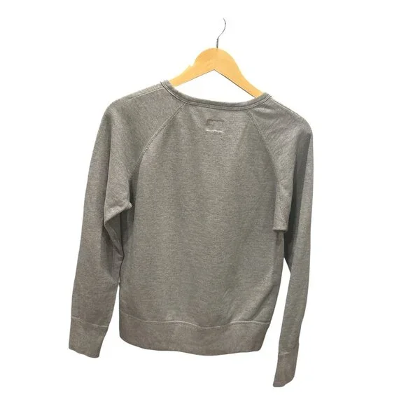 Rag & Bone Standard Issue Gray Sweatshirt Small Raglan Crewneck - Picture 3 of 9